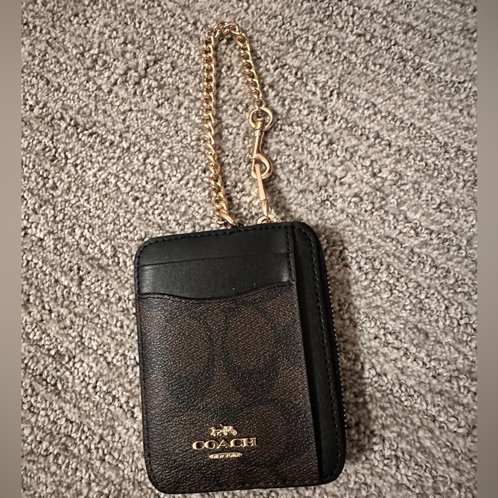Coach card case